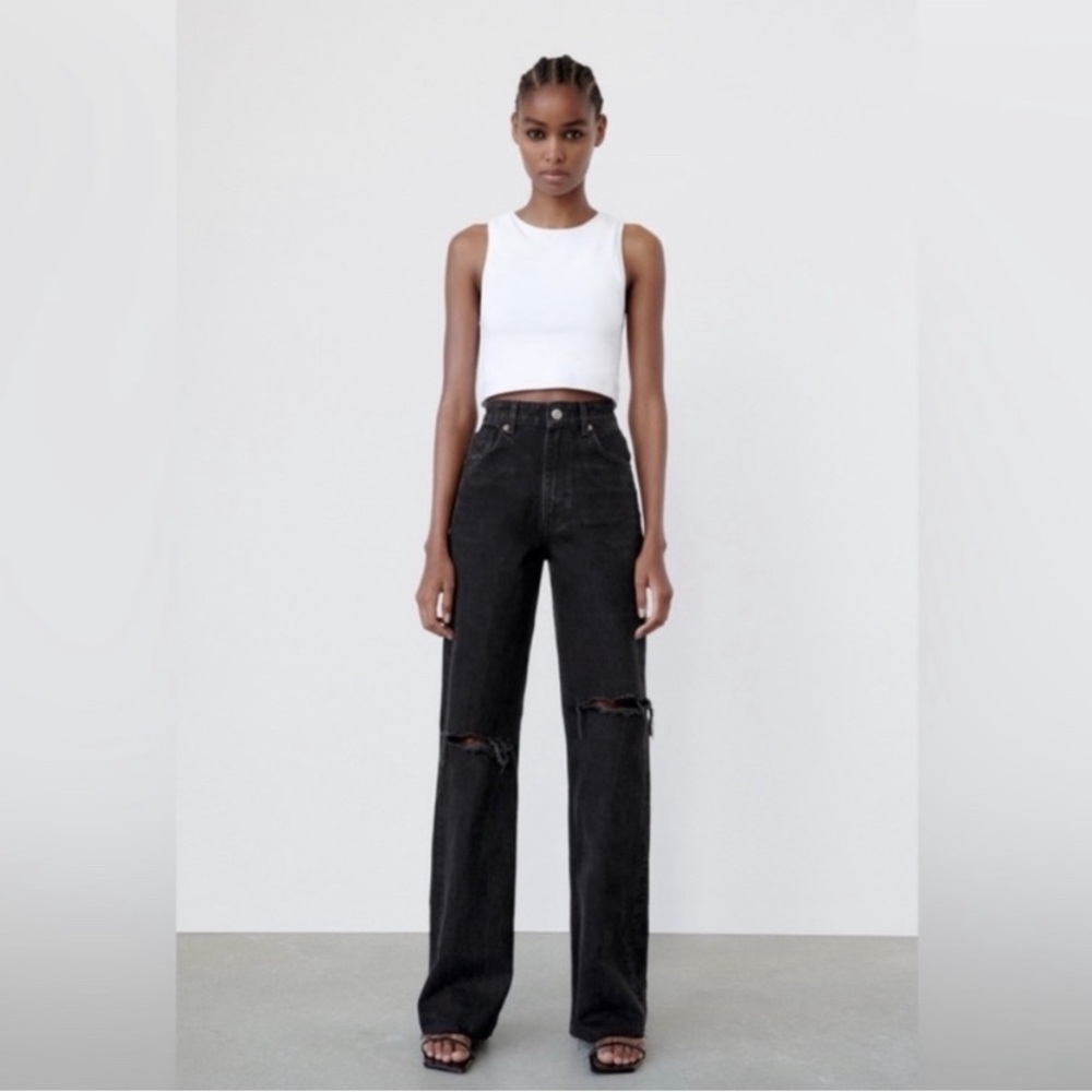 Zara High Waisted Jeans